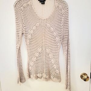 Karen Kane lace blouse size S